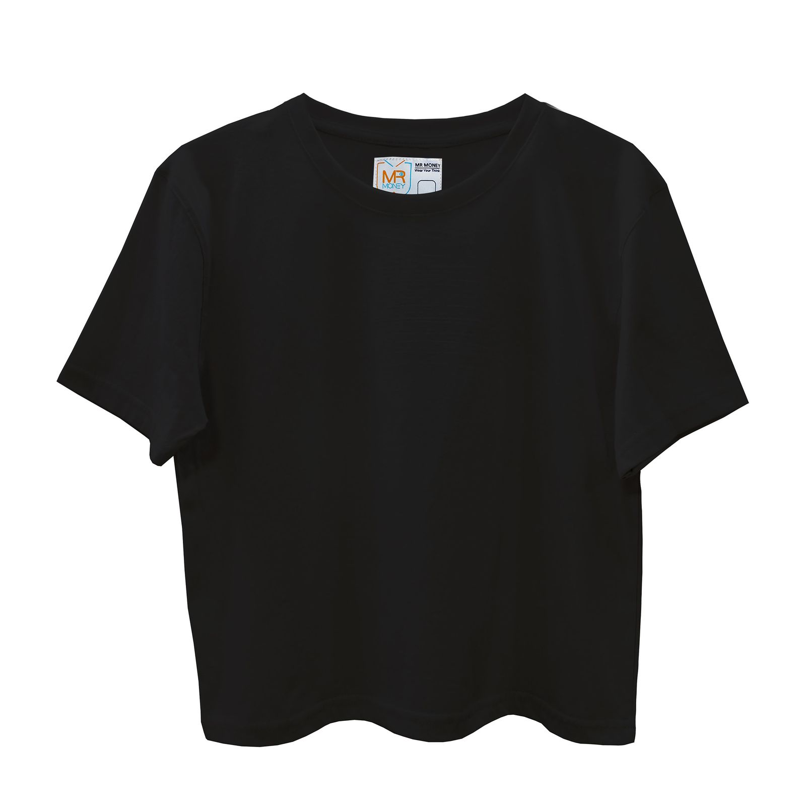 تی شرت آستین کوتاه زنانه مسترمانی مدل ساده کد 402-KM -  - 1