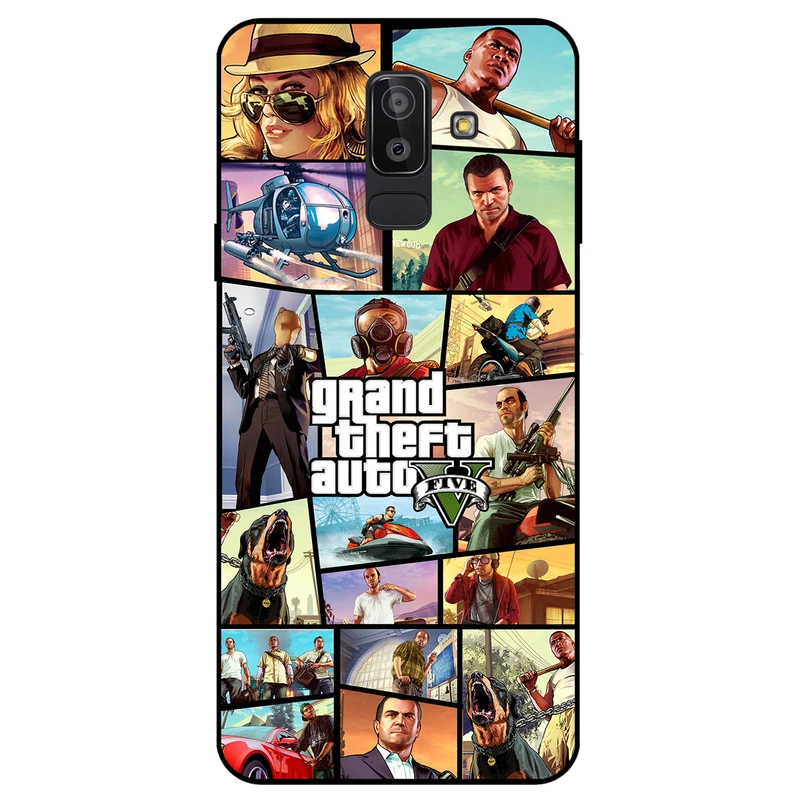 کاور مگافون کد 8240 مناسب برای گوشی موبایل سامسونگ Galaxy J8 2018