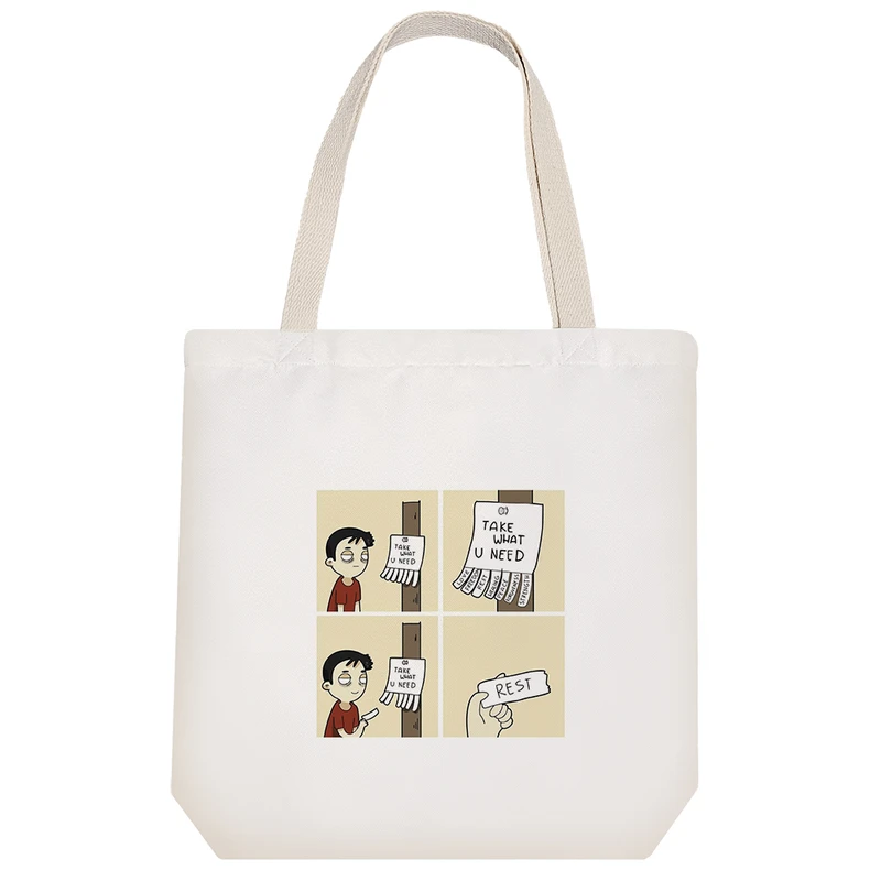 ساک خرید خندالو مدل فانتزی بامزه کد H279