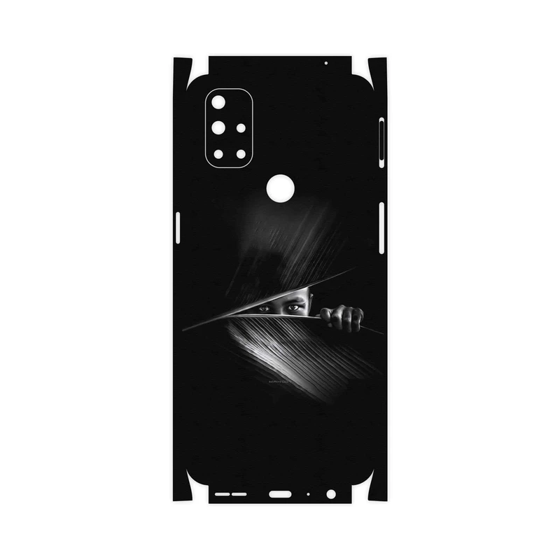 برچسب پوششی ماهوت مدل Black Portrait-FullSkin مناسب برای گوشی موبایل وان پلاس Nord N10 5G