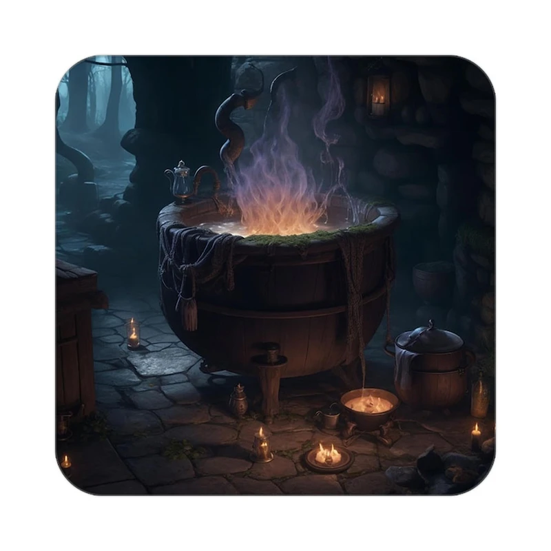 زیر لیوانی کاکتی طرح هری پاتر Harry Potter مدل mp42842