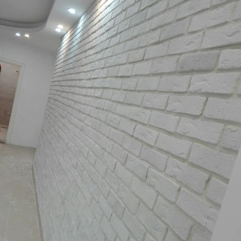 دیوارپوش مدل آجر هلندی گچی کد 817 بسته 10 عددی