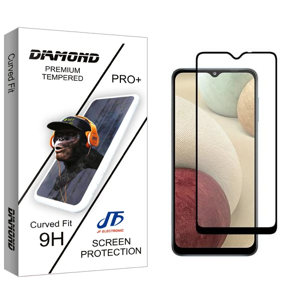 محافظ صفحه نمایش سرامیکی جی اف مدل Diamond مناسب برای گوشی موبایل سامسونگ Galaxy M12