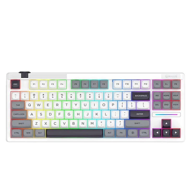 کیبورد مخصوص بازی ردراگون مدل K729 PRO WGB RGB