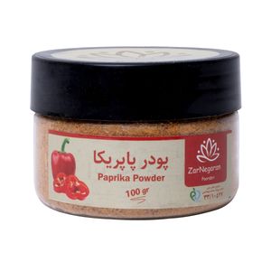 پودر پاپریکا زرنگاران - 100 گرم