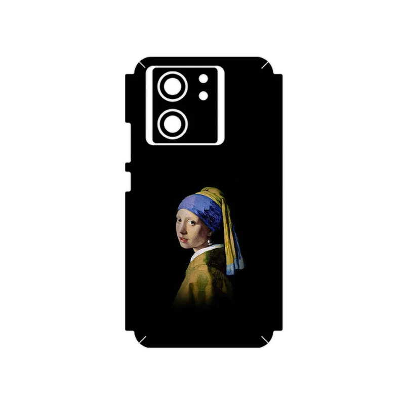 برچسب پوششی ماهوت مدل Girl with a Pearl Earring of Vermeer مناسب برای گوشی موبایل شیائومی 13T Pro