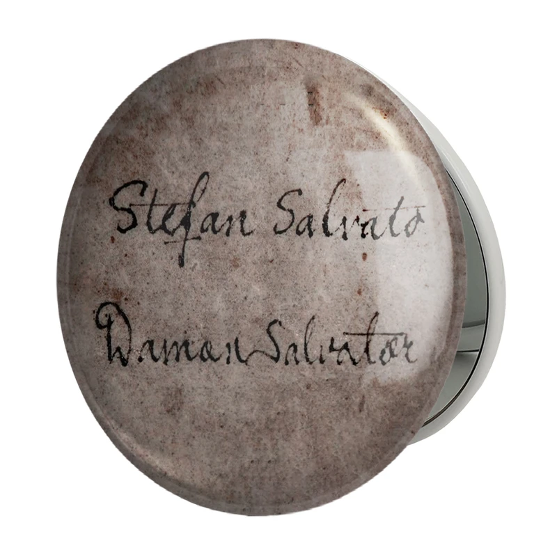 آینه جیبی خندالو طرح خاطرات یک خون آشام The Vampire Diaries مدل تاشو کد 20237 