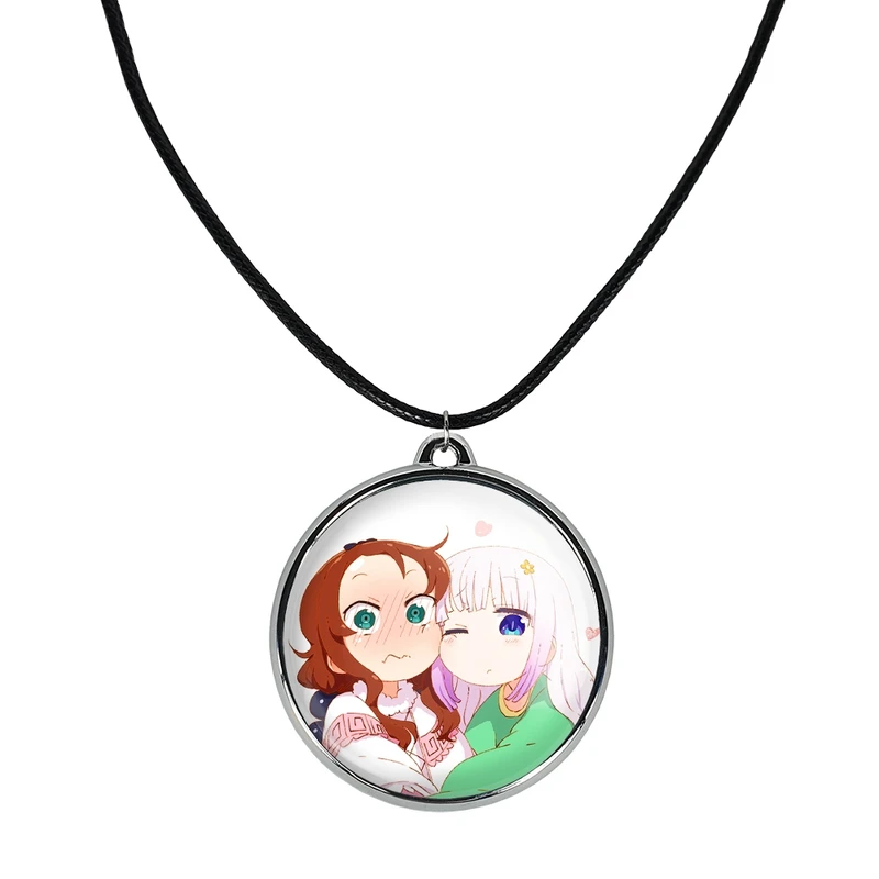 گردنبند خندالو مدل سایکاوا و کانا انیمه اژدهای خدمتکار کوبایاشی کد 3628436285