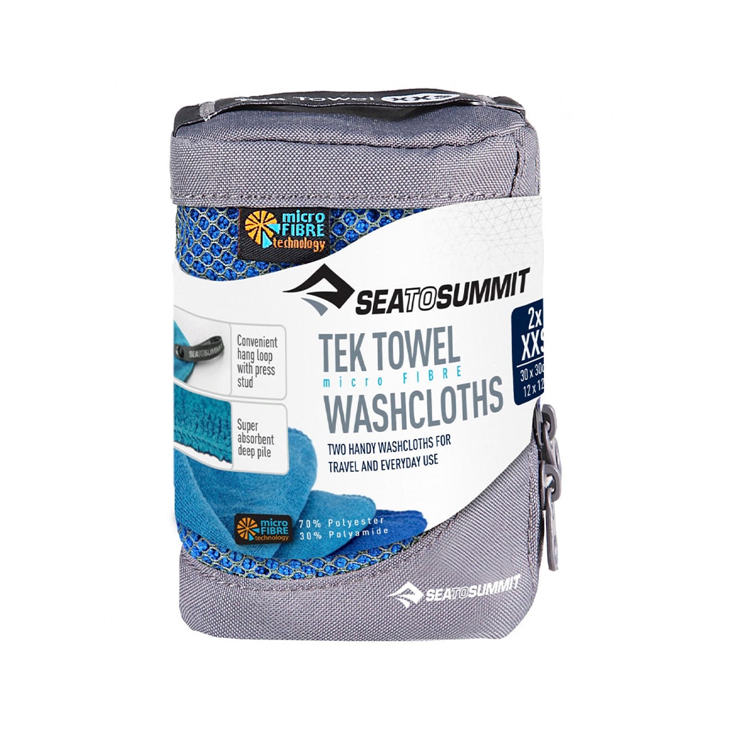 حوله سفری سی تو سامیت مدل Tek Towel 2 X WashCloths مجموعه 2 عددی -  - 2