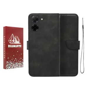 کیف کلاسوری دیامانته مدل Scusa Rd مناسب برای گوشی موبایل شیائومی Redmi A5 به همراه بند آویز