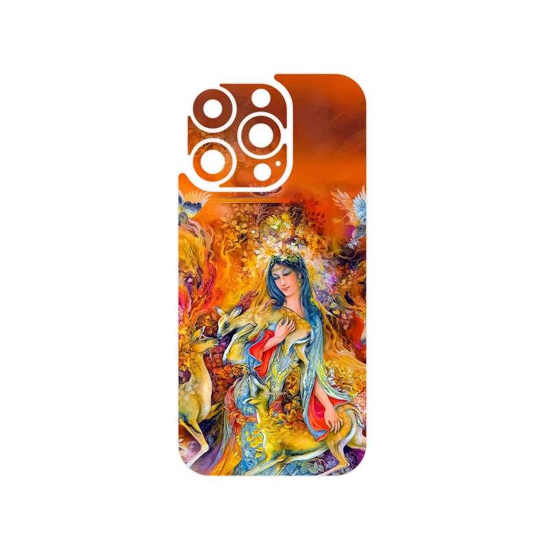 برچسب پوششی ماهوت مدل Persian miniature 2 مناسب برای گوشی موبایل اپل iPhone 16 Pro