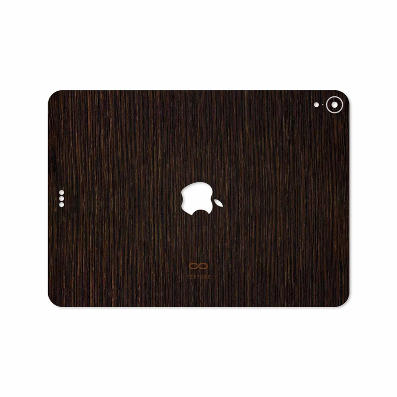 برچسب پوششی ماهوت مدل Dark-Gold-Stripes-Wood مناسب برای تبلت اپل iPad Pro 11 2018 A1980