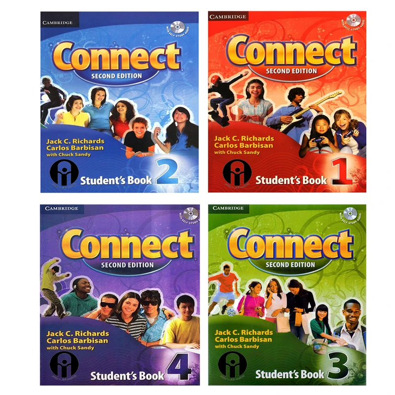 کتاب Connect اثر جمعی از نویسندگان انتشارات الوندپویان 4 جلدی