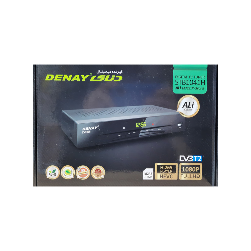 گیرنده دیجیتال دنای مدل 1041HEVC کد ANTEN.OMEGA