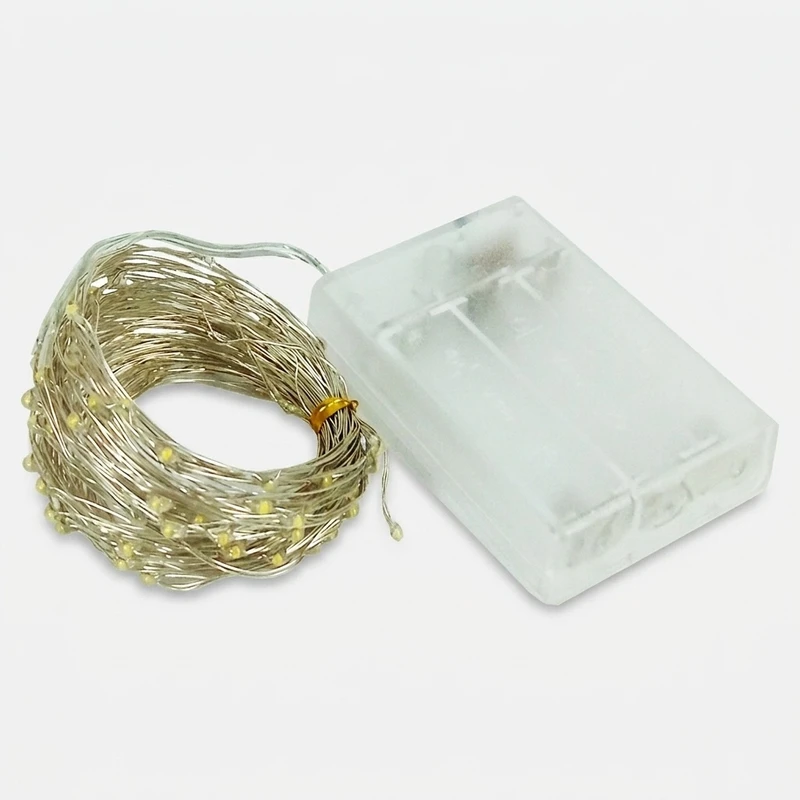 ریسه ال ای دی مفتولی کد 100LED طول 10 متر 