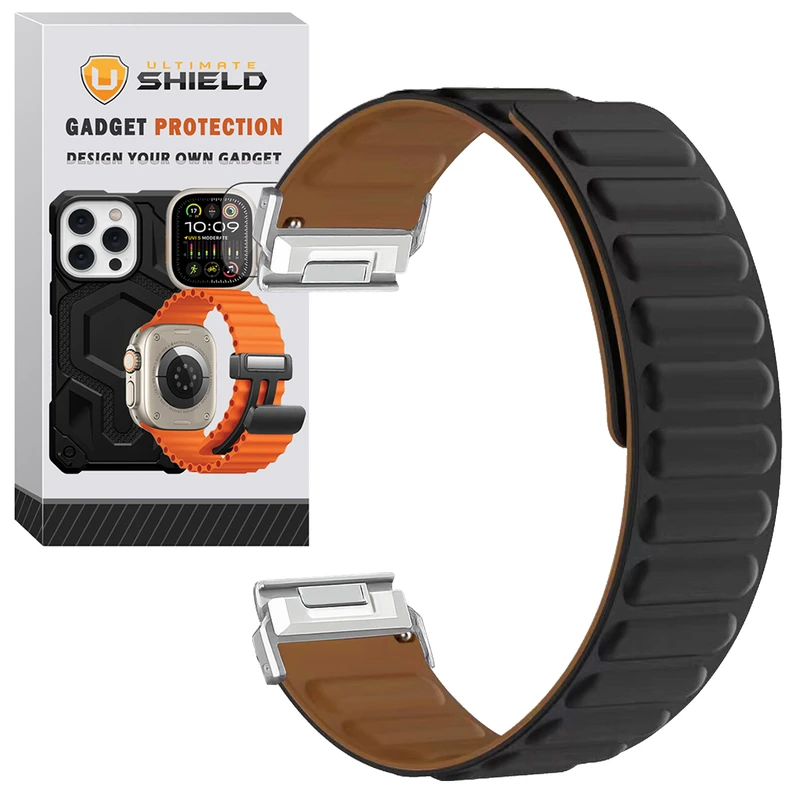 بند آلتیمیت شیلد مدل Magnetic LP SL GRM22 مناسب برای ساعت هوشمند گارمین Descent G1 / Descent G1 solar (22mm)