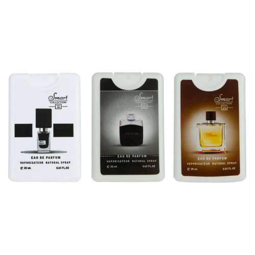 عطر جیبی اسمارت کالکشن مدل بلک افغان لجند تق هرمس حجم 20 میلی لیتر بسته 3 عددی