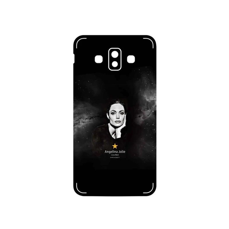 برچسب پوششی ماهوت مدل Angelina Jolie مناسب برای گوشی موبایل سامسونگ Galaxy J7 Duo