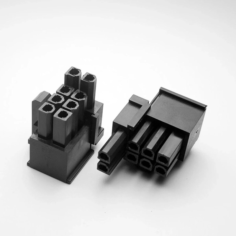 سوکت مادگی 8 پین مدل PCIe-6+2F بسته 5 عددی سوکت مادگی 8 پین مدل PCIe-6+2F بسته 5 عددی