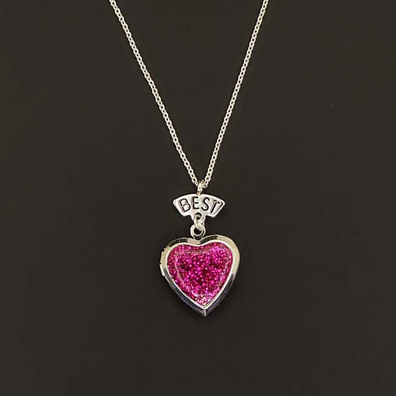 گردنبند دخترانه مدل خاطره قاب عکس دار