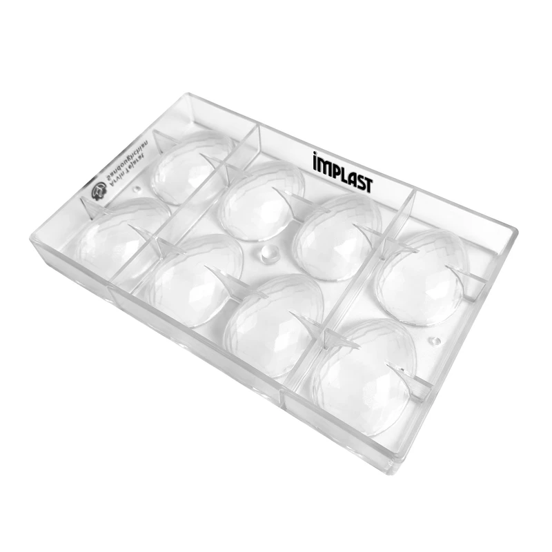 قالب شکلات ایمپلاست مدل تخم مرغ کریستالی کد 555