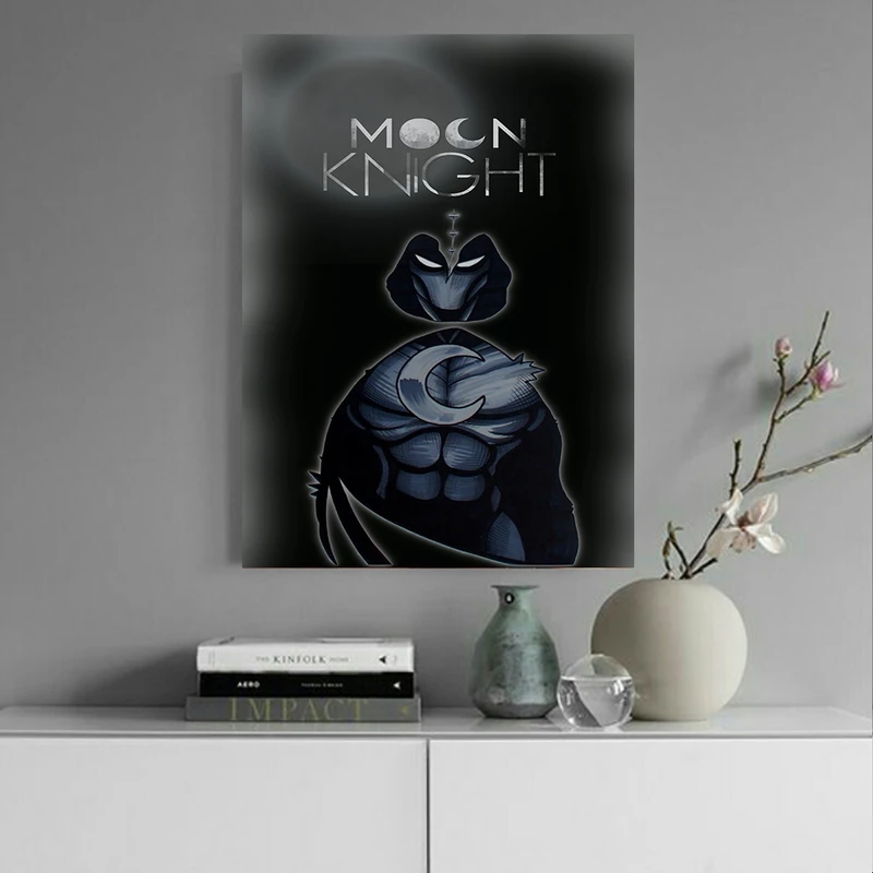 تابلو بوم طرح سریال مدل Moon Knight کد AR2585