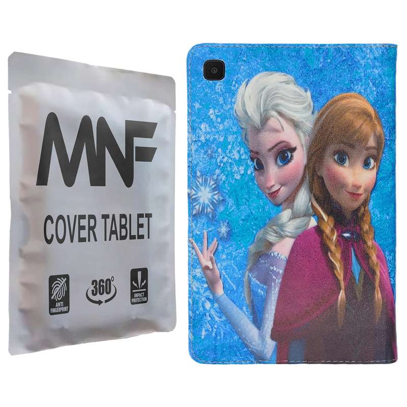 کیف کلاسوری ام ان اف طرح السا و آنا کد M-017 مناسب برای تبلت سامسونگ Galaxy Tab A7 Lite / T225