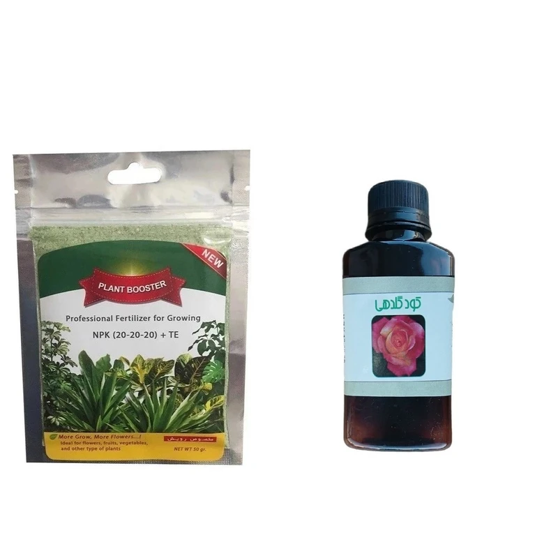 کود سه بیست و گلدهی مدل life-D وزن 180 گرم بسته 2 عددی