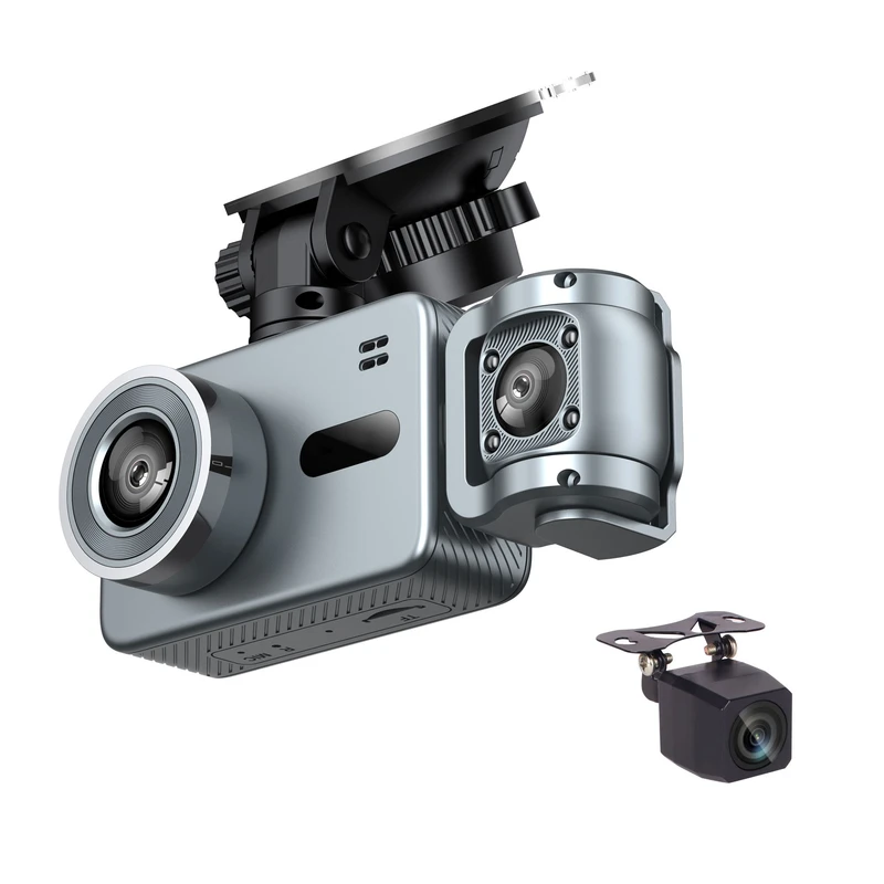 دوربین ثبت وقایع خودرو بلک باکس مدل CDR509-4K+WiFi به همراه دوربین عقب