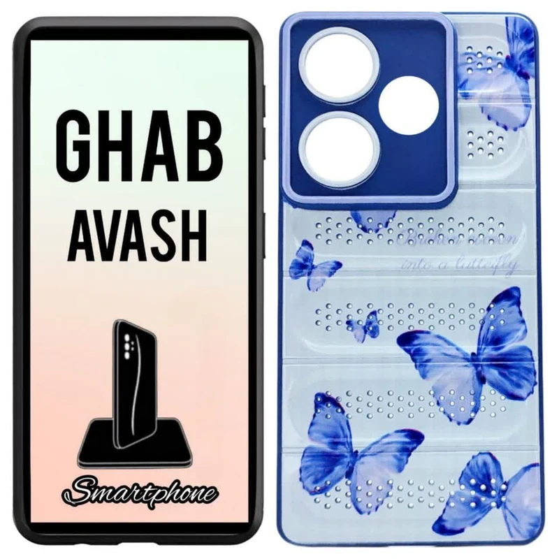 کاور قاب آوش طرح فانتزی مدل ژله ای 05 مناسب برای گوشی موبایل شیائومی REDMI 13