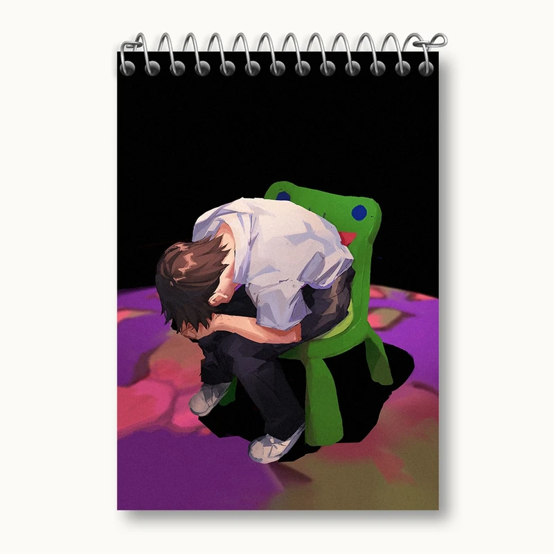 دفتر یادداشت 50 برگ خندالو مدل بازی انیمال کراسینگ (Animal Crossing) کد 32660