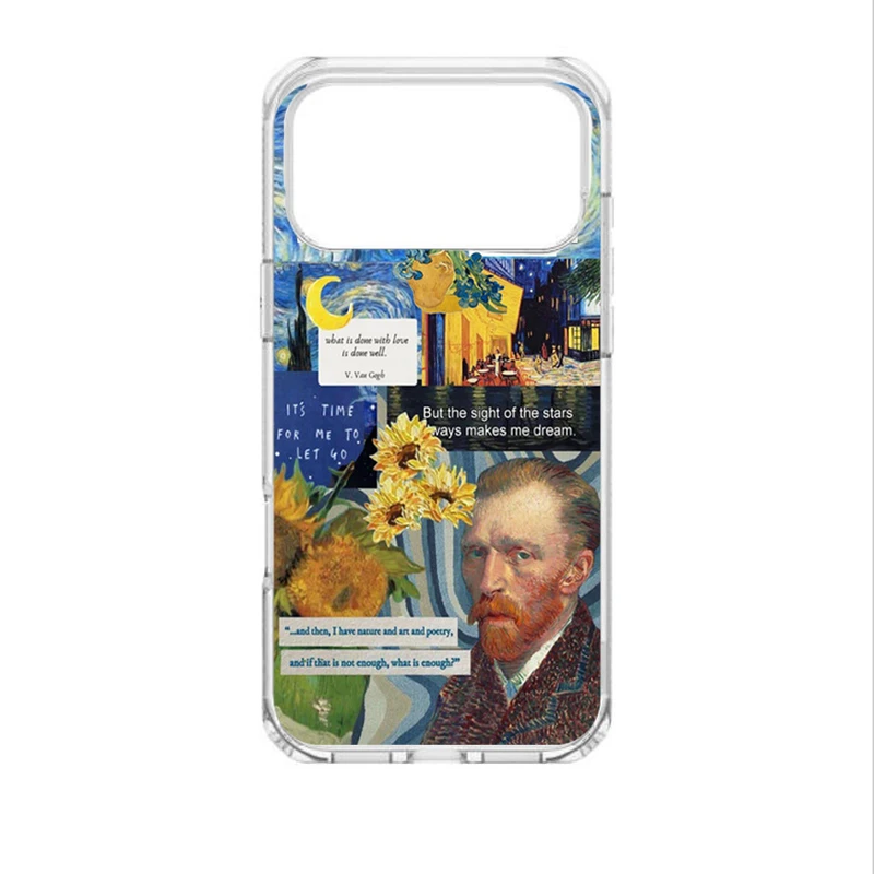کاور طرح Van Gogh مناسب برای گوشی موبایل اپل IPhone 17 Pro Max