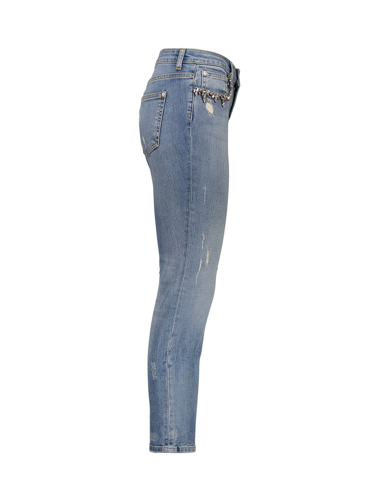 شلوار جین زنانه ایپک یول مدل IW616001801389 - آبی - 4