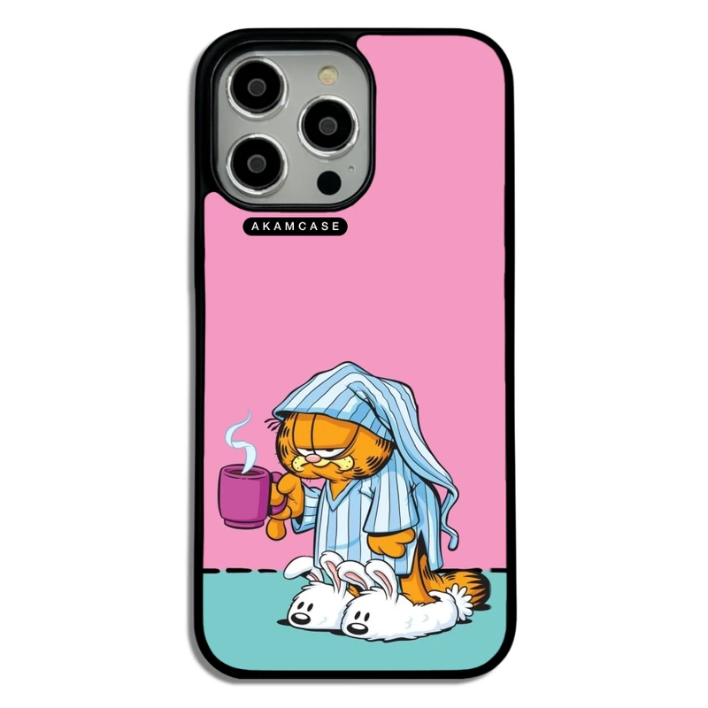 کاور آکام مدل AMC-WA14PROMAX-GARFIELD14 مناسب برای گوشی موبایل اپل iPhone 14 Pro Max