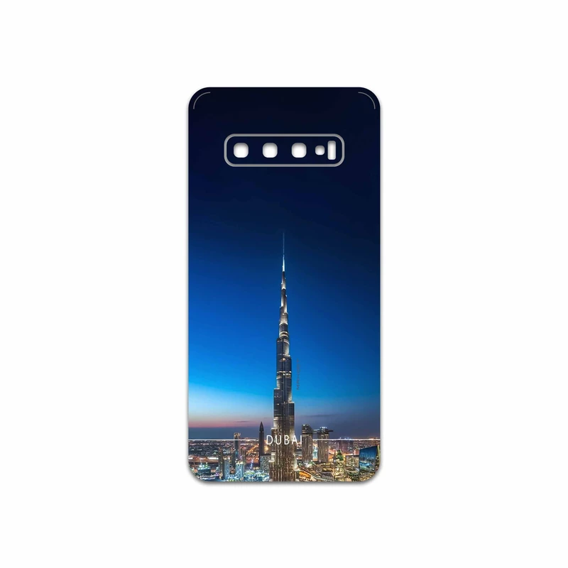 برچسب پوششی ماهوت مدل Dubai City مناسب برای گوشی موبایل سامسونگ Galaxy S10
