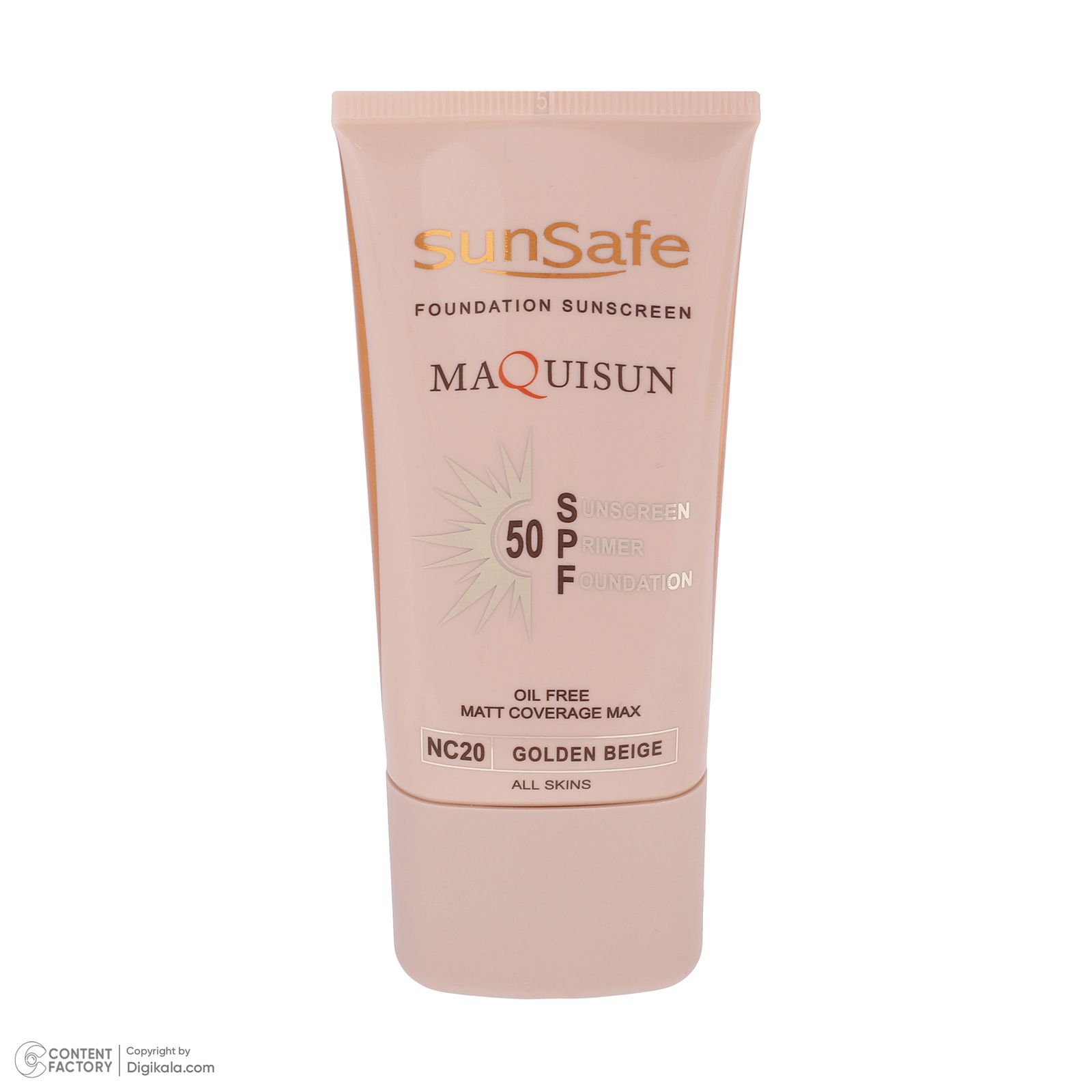 کرم ضد آفتاب رنگی سان سیف SPF50 مدل NC20 محافظ UVA ،UVB، مناسب انواع پوست حجم 40 میلی‌لیتر -  - 10