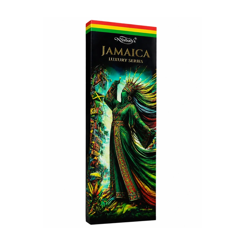 عود دست‌ساز میصباح مدل جامائیکا Jamaica رایحه ساده بسته 30 عددی
