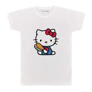 تی شرت بچگانه پرمانه طرح Kitty کد pmt.2423