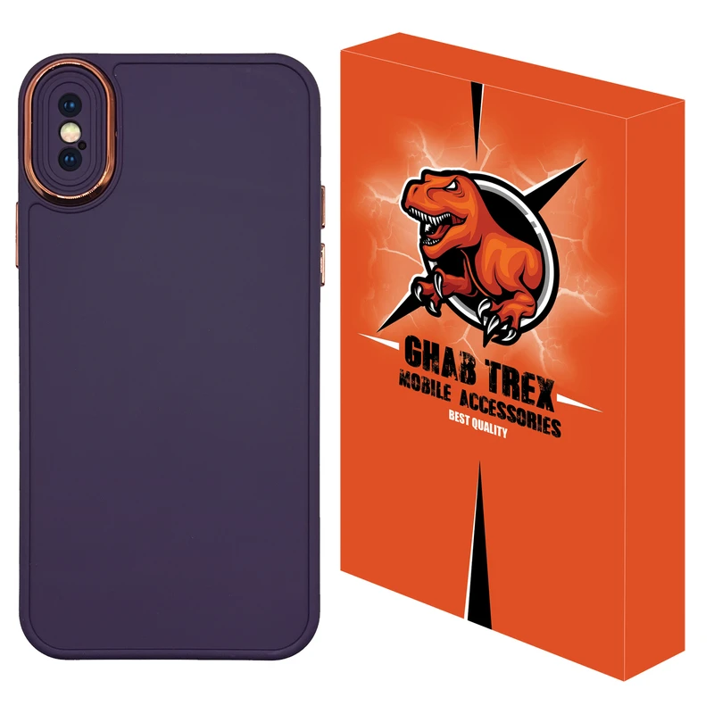 کاور قاب تی رکس مدل GOLDLENS مناسب برای گوشی موبایل اپل iPhone X / XS