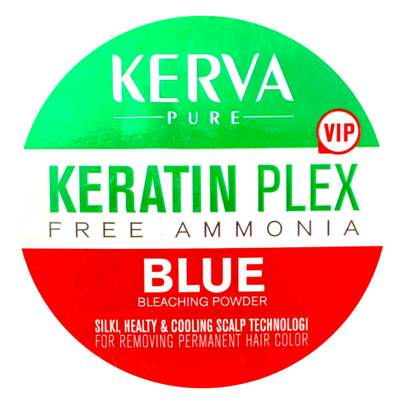 پودر بی رنگ کننده مو کروا پیور مدل KERATIN PLEX VIP وزن 400 گرم