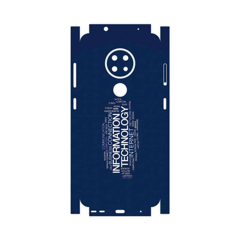 برچسب پوششی ماهوت مدل IT Science-FullSkin مناسب برای گوشی موبایل نوکیا 6.2