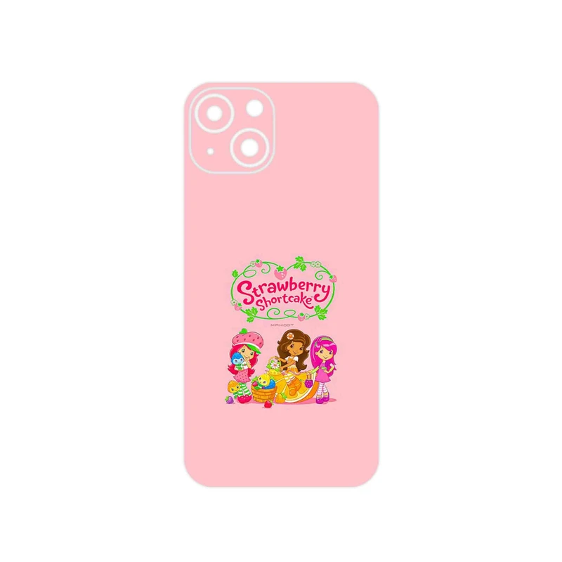 برچسب پوششی ماهوت مدل Strawberry Shortcake مناسب برای گوشی موبایل اپل iPhone 13