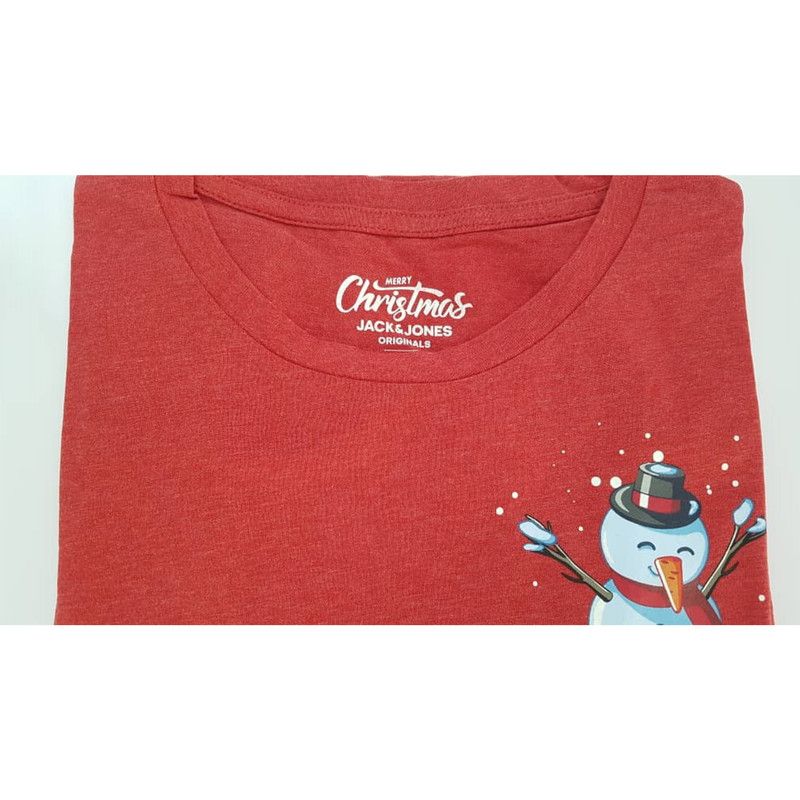 تی شرت آستین کوتاه پسرانه جک اند جونز مدل MASGANG12180474 - - 2