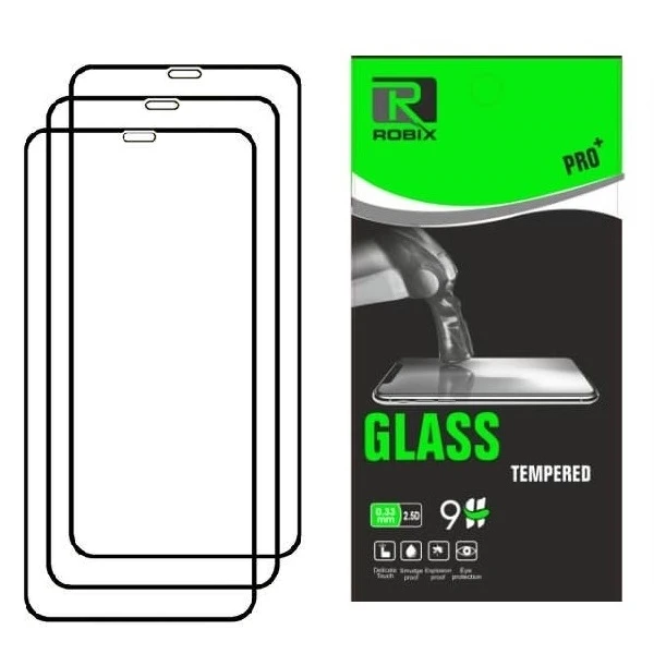 محافظ صفحه نمایش روبیکس مدل FU ip12 ini مناسب برای گوشی موبایل اپل iPhone 12 Mini بسته 3 عددی