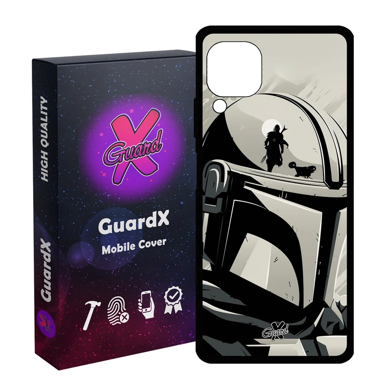 کاور گارد ایکس طرح Mandalorian مدل Glass10502 مناسب برای گوشی موبایل هوآوی Nova 7i / Nova 6 SE / P40 Lite