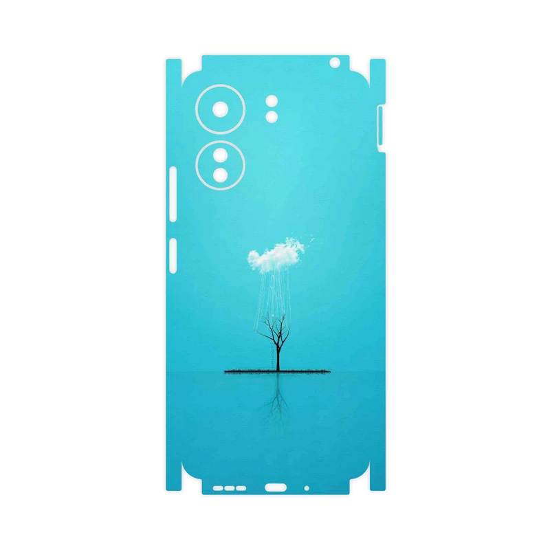 برچسب پوششی ماهوت مدل Minimal Tree-FullSkin مناسب برای گوشی موبایل شیائومی Redmi 13C