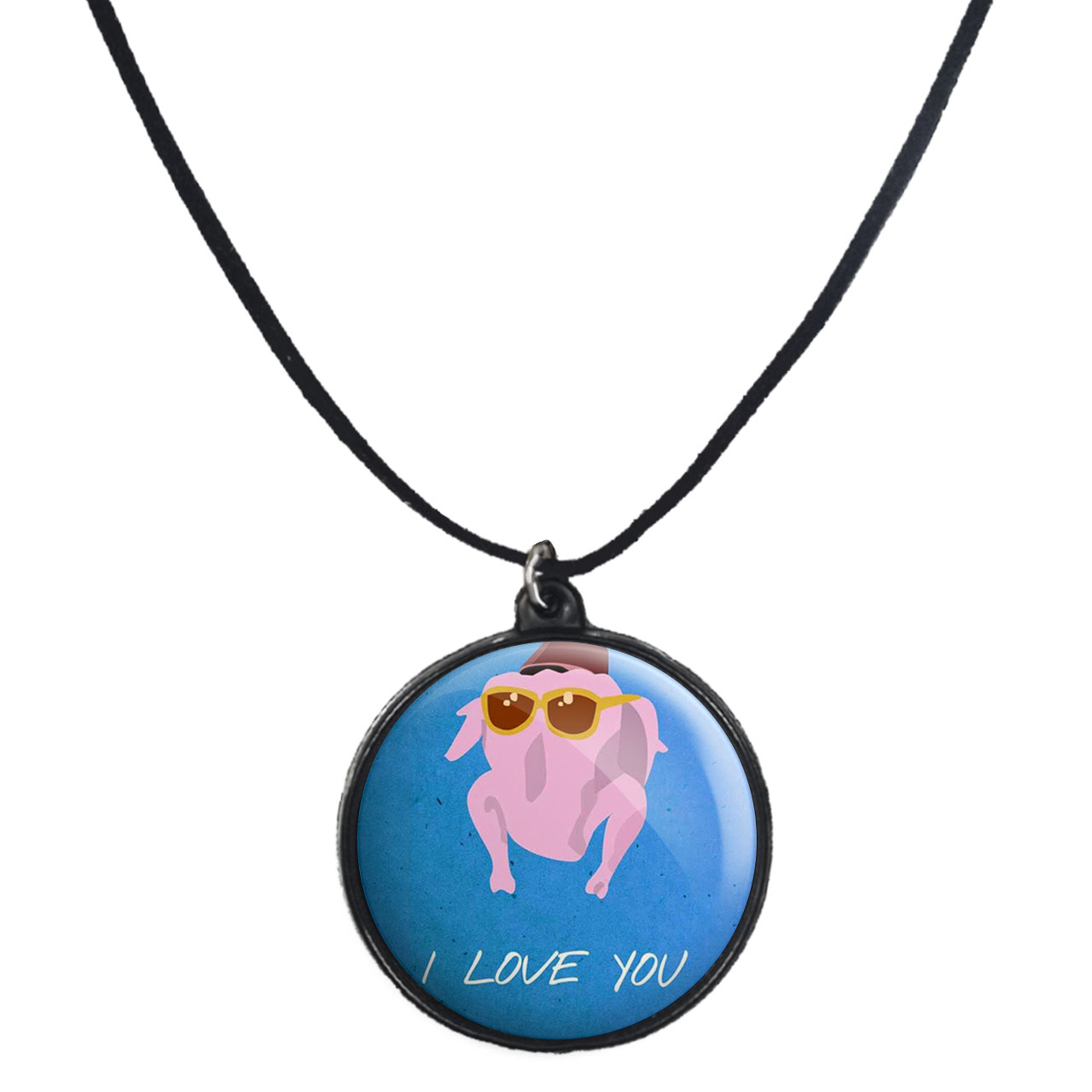 گردنبند پرمانه طرح فرندز کد pmb.18817 مدل دو طرفه