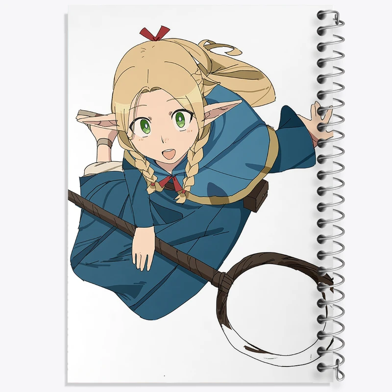 دفتر شطرنجی 50 برگ خندالو مدل مارسیل انیمه خوشمزه در سیاه چال کد 35915