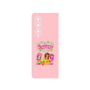 MAHOOT Strawberry Shortcake Cover Sticker for Samsung Galaxy Z Fold4