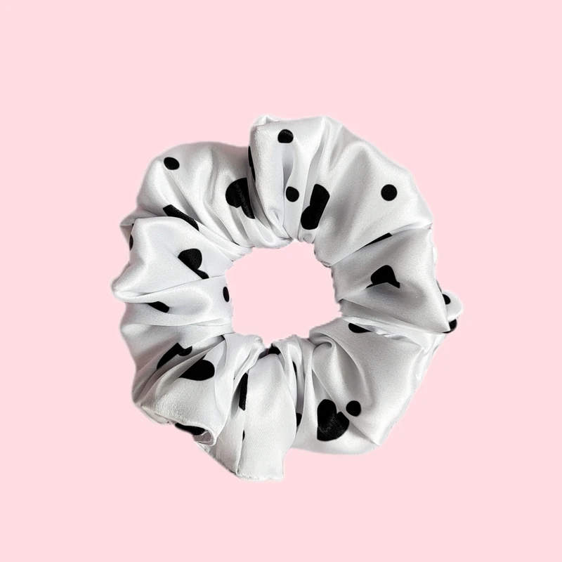 کش مو اسکرانچی زنانه مدل ساتن 05